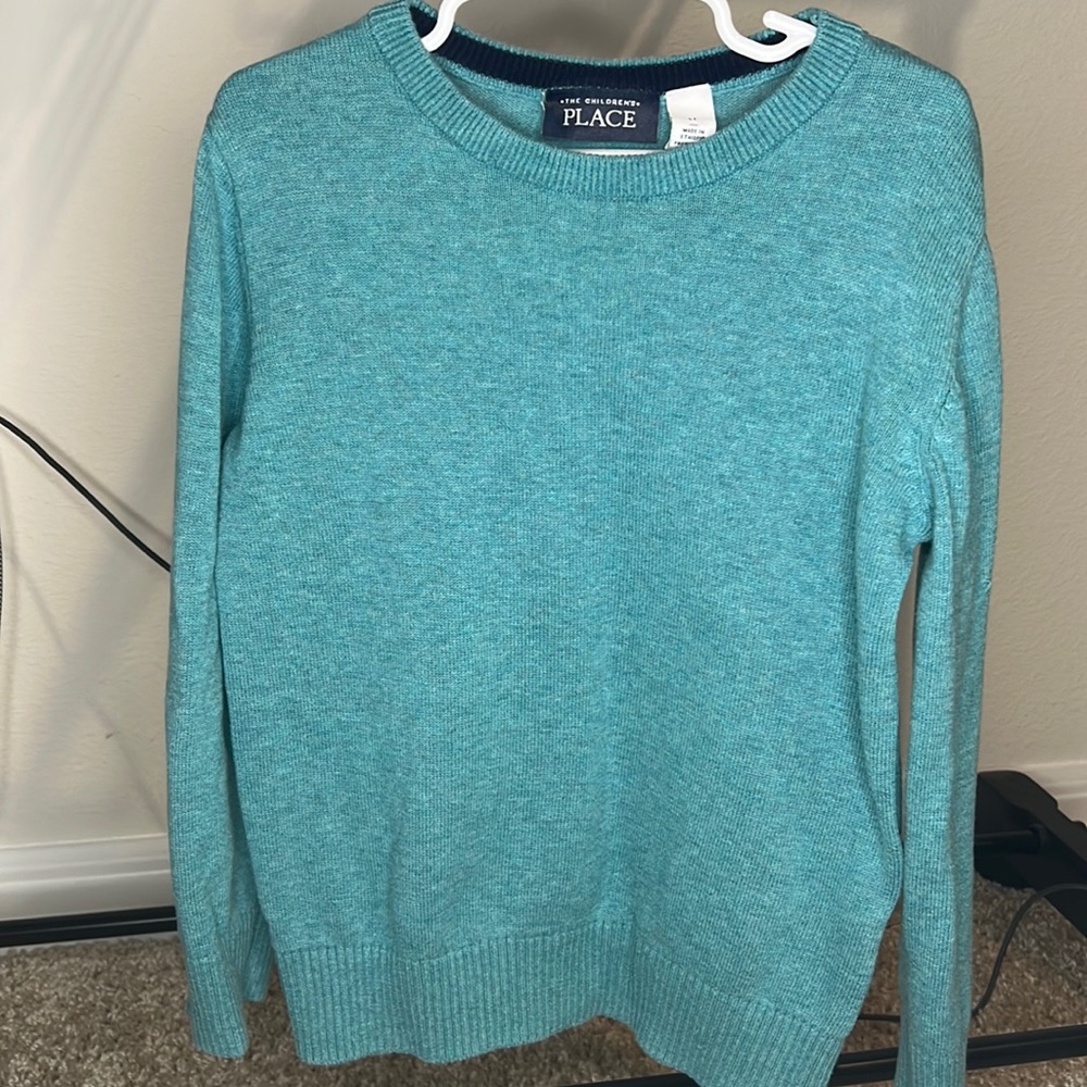 Boys Children’s Place Kids Sweater 5T Kids Long Sleeve Mockneck Sweater Comfy